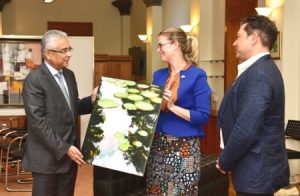 Motherland was launched by the Australian High Commissioner