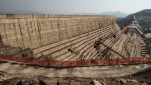 water level risen in the dam is at its highest in four years