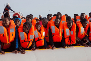 Libya ship wreck off