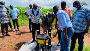 NSS drone technology in Ghana