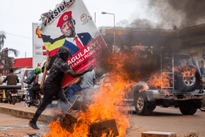 Deadly protests in Uganda after Bobi Wine was arrested again!