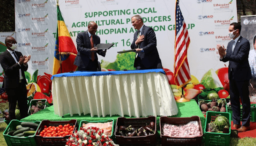 Ethiopian Airlines, USAID partner to source food from local farmers for in-flight meals