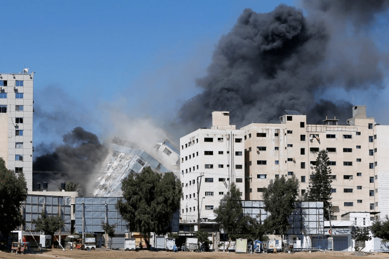 Israel airstrike in Gaza, Destroying Offices Of Al Jazeera And AP