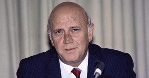 South Africa has declared a time phase of four days of national mourning after the death of its last white president, Frederick de Klerk on November 11.